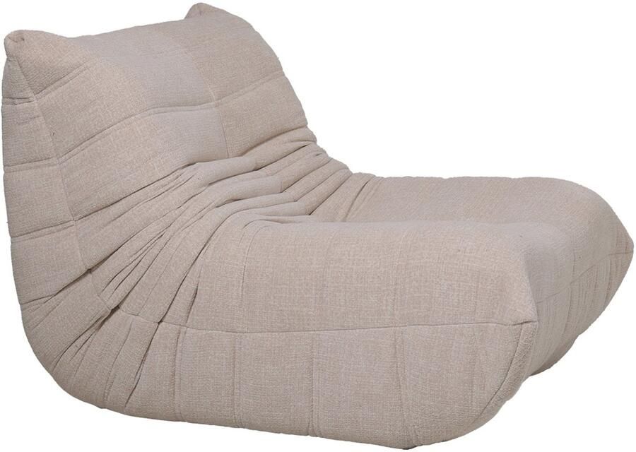 Giga Meubel Fauteuil Bear Beige Stof 87x97x69cm