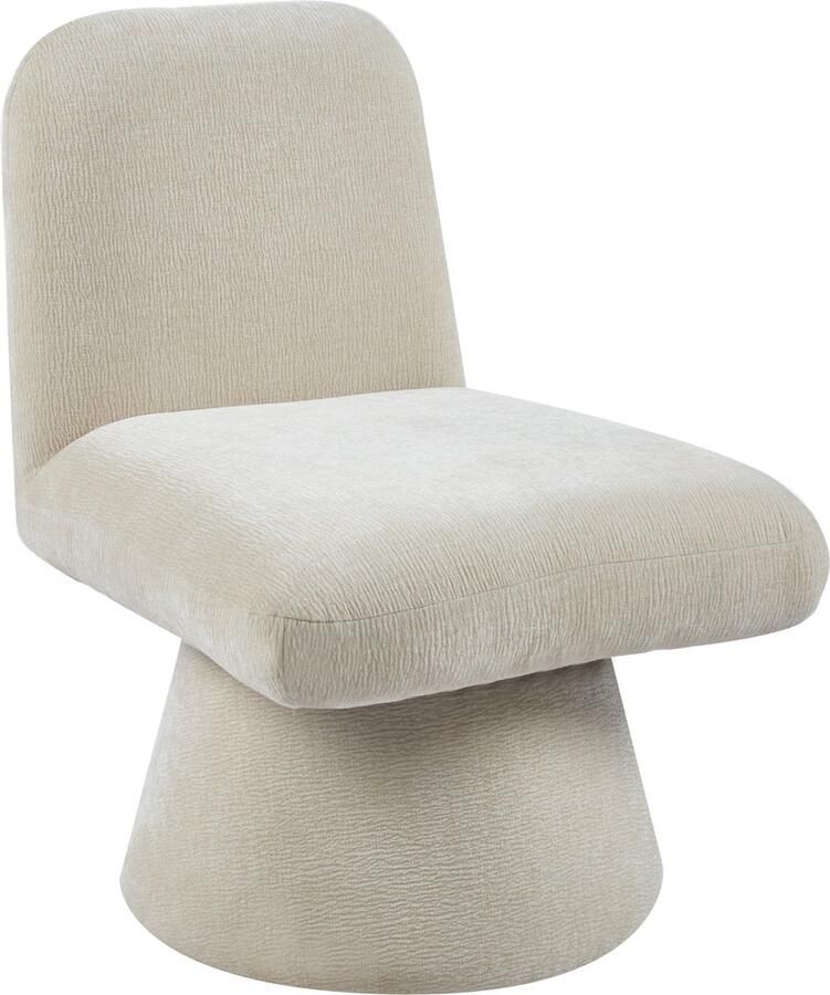 Giga Meubel Draaifauteuil Olivier Taupe Stof 70x60x78cm
