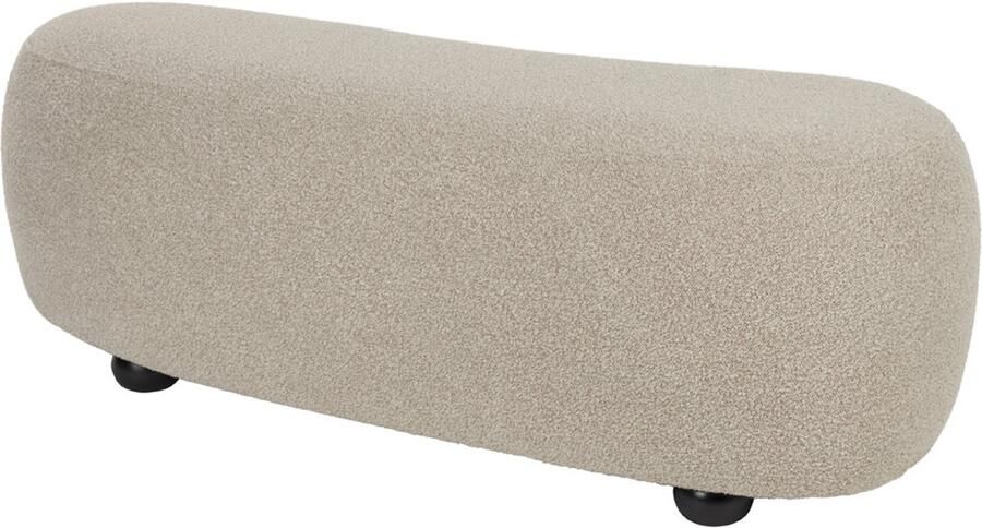 Giga Meubel Hocker Noxx 46x120x41 cm Polyester Beige - Foto 2
