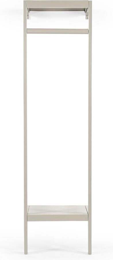 Giga Meubel Wandkapstok Beige Metaal 50x40x185cm Kapstok Manoué