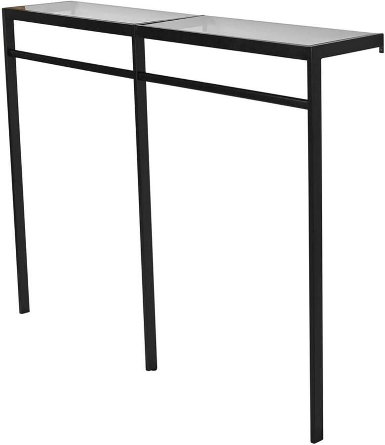 Giga Meubel Kledingrek Elke 203x40x156cm Metaal Zwart - Foto 2