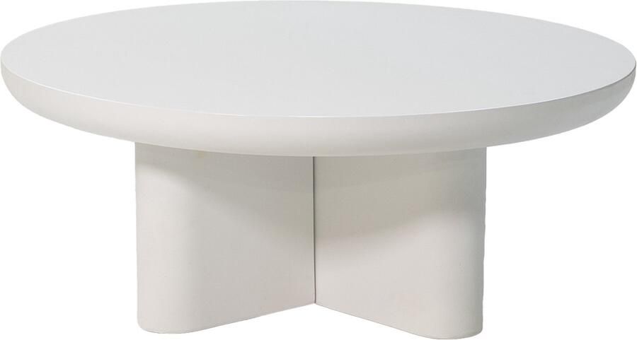 Giga Meubel Salontafel Miso Eco Composiet Wit 90x90x35cm - Foto 2