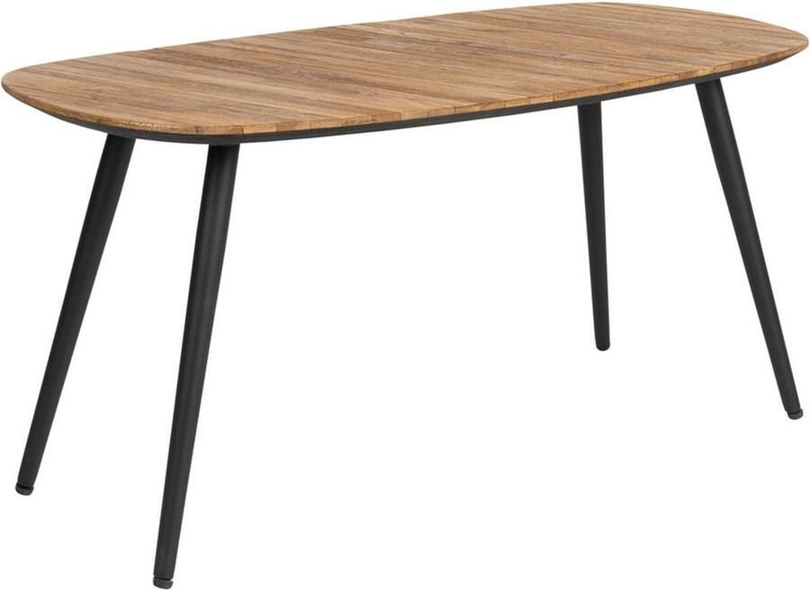 Giga Meubel Salontafel Donkerbruin Teak 80x39x42cm Gualdo