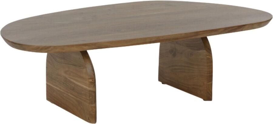 Giga Meubel Salontafel Naturel Mangohout 135cm Organisch Salontafel Floor - Foto 2