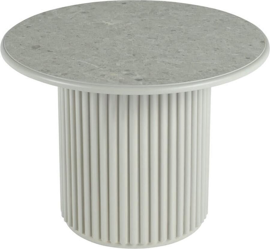 Giga Meubel Salontafel Grijs Melamine 60x60x45 cm Salontafel Easy