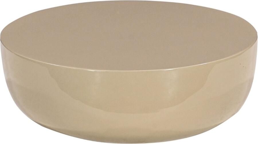 Giga Meubel Salontafel Kevin Beige Rond 70cm