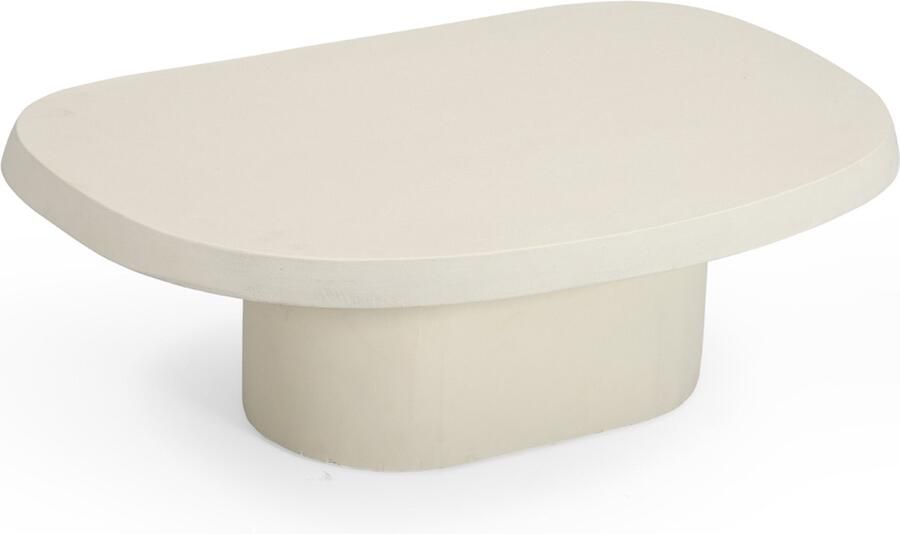 Giga Meubel Salontafel Rechthoek 90cm Beige Beton Carly - Foto 2