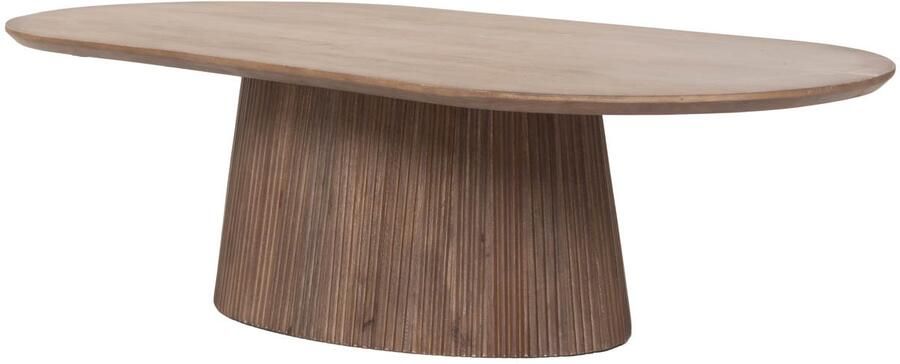 Giga Meubel Salontafel Salvador Donkerbruin Hout 120x60x38cm - Foto 5
