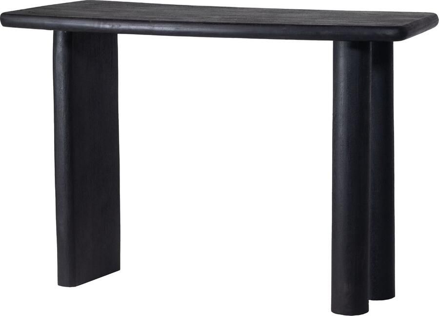 Giga Meubel Rumi Sidetable 113x44x76cm Mangohout Zwart - Foto 2