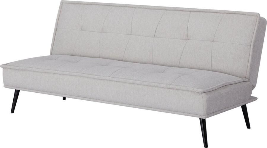 Giga Meubel Slaapbank Beige 180cm Metaal & Stof Bank Kathy - Foto 2