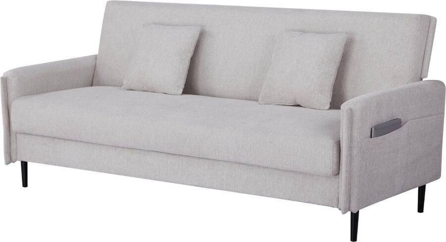 Giga Meubel Slaapbank Beige 200cm Incl. Opbergruimte Bank Torvi