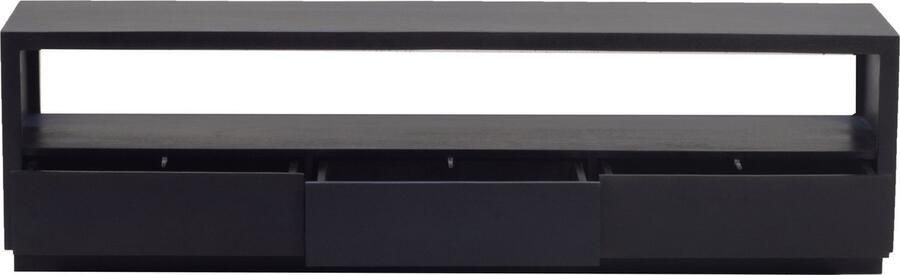 Giga Meubel Tv Meubel Zwart 180x40x50cm Mangohout Meubel Luxurious - Foto 3