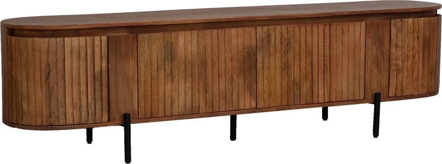 Giga Meubel TV-Meubel Marlène 200x40x55cm Naturel Mangohout
