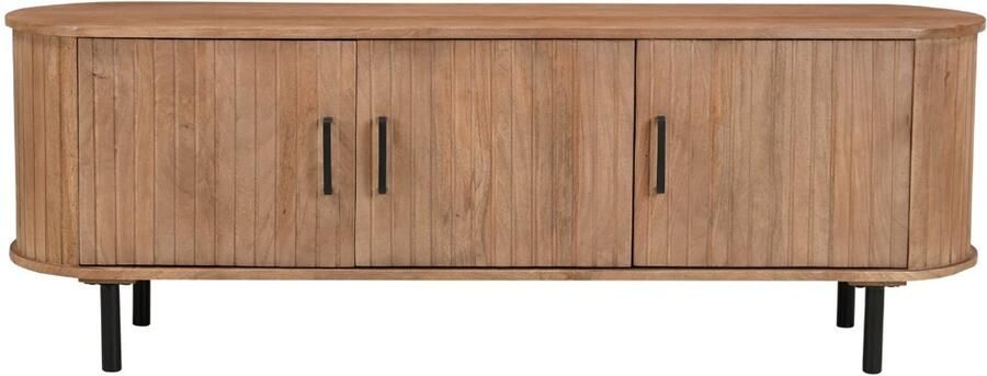 Giga Meubel Tv-meubel Merel Naturel Mangohout 160x46x56cm