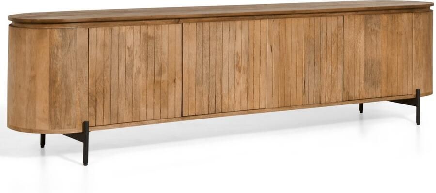 Giga Meubel Tv-meubel Mokka Lichtbruin 210cm