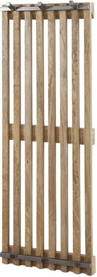 Giga Meubel Wandkapstok Tweak Naturel Hout 5 Haken 38x10x100cm - Foto 2
