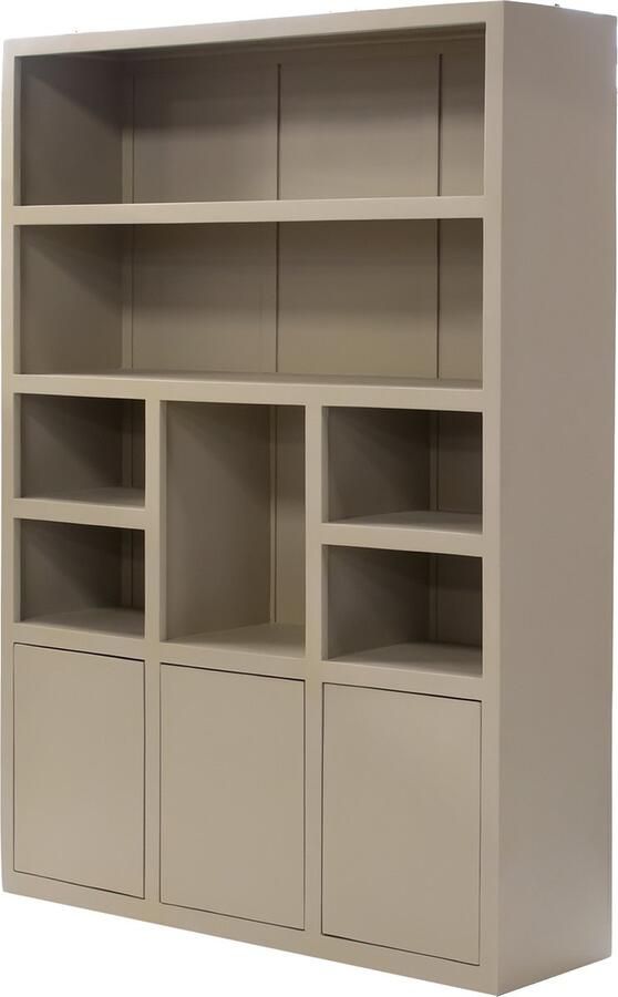 Giga Meubel Wandkast Hardhout Beige 160x46x220cm Xander - Foto 2