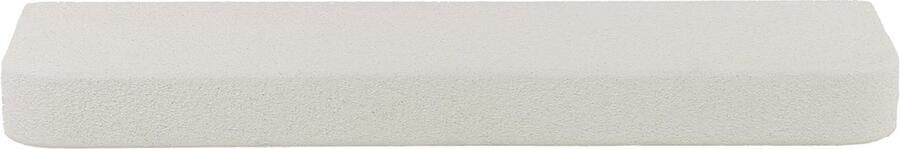 Giga Meubel Wandplank Rechthoek Wit Marmer Composiet 100x29x8cm - Foto 2