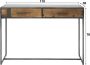 Giga Meubel Haltafel 2 Laden Robuust Hardhout Metalen Frame Tafel Blend - Thumbnail 2