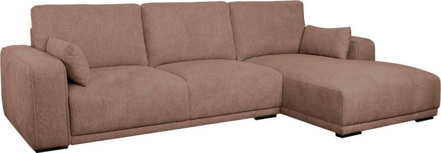 Giga Meubel Loungebank Rechts Roest 305x105x85cm Zitdiepte 64cm