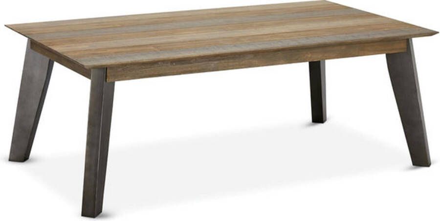 Giga Meubel Salontafel 140x80cm Bruin Acaciahout Salontafel Malaga