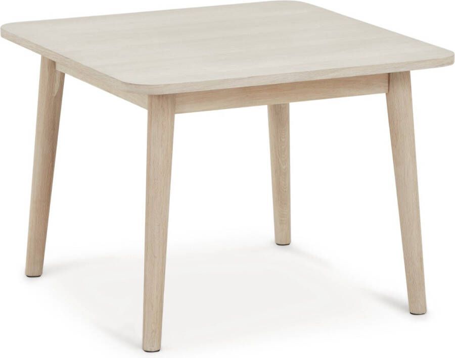 Giga Meubel Salontafel 70x70cm Naturel Eiken Fineer Salontafel Nyborg - Foto 2