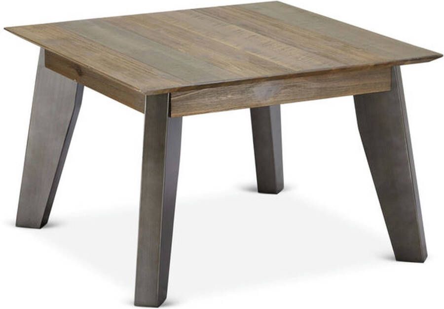 Giga Meubel Salontafel 70x70xm Acaciahout Bruin Salontafel Malaga