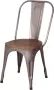 Giga Meubel Stoel Tolix Zonder armleuning Hout Metaal Wit - Thumbnail 2