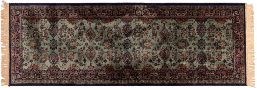 Giga Meubel Vloerkleed Rechthoek Groen Decolan 240x80x0 3cm