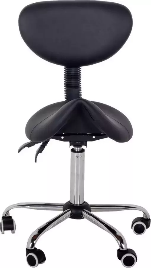 Giga Meubel Zadelkruk Met Verstelbare Rugleuning Claudia Zwart - Foto 1