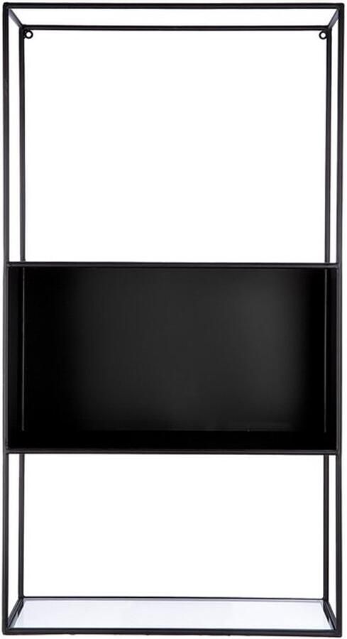 Gilde handwerk Rek Close H 85 cm Boekenrek Wandkast Wandrek Metaal