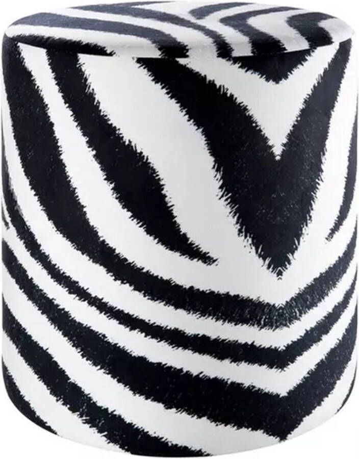 Gilde Poef zebra 40 cm