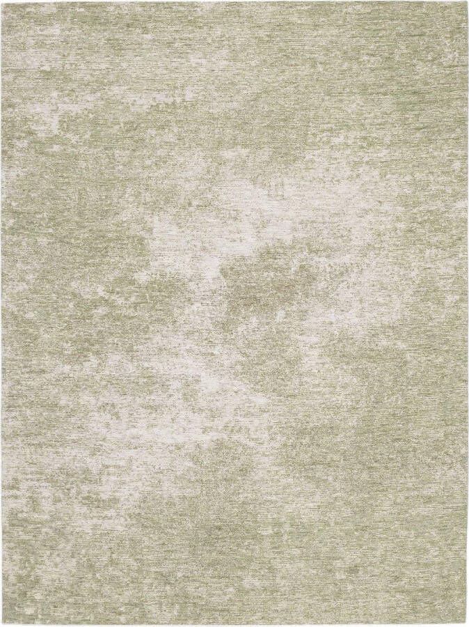 Ginore Vintage Tapijt Flow Grunge Pistache 200x280 Groen Vloerkleed