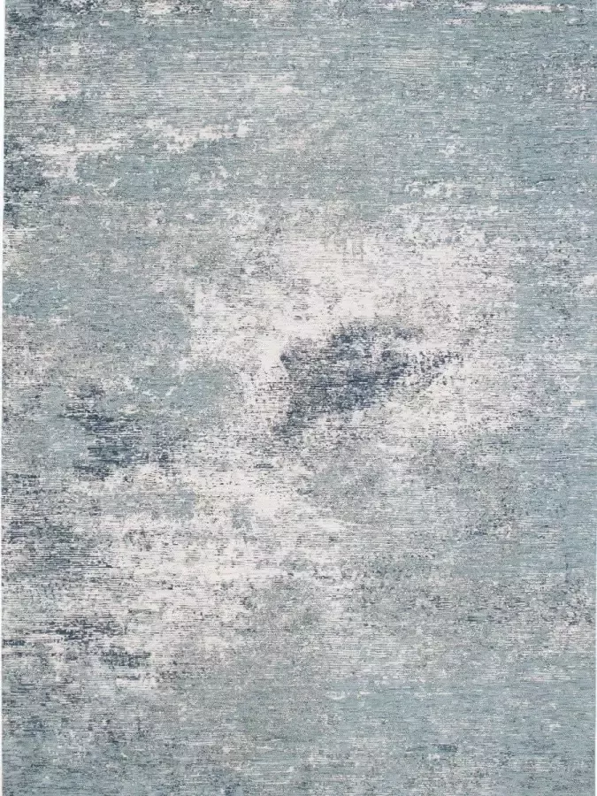Ginore Vintage Tapijt Flow Grunge Denim Blue 200x280 Blauw Vloerkleed
