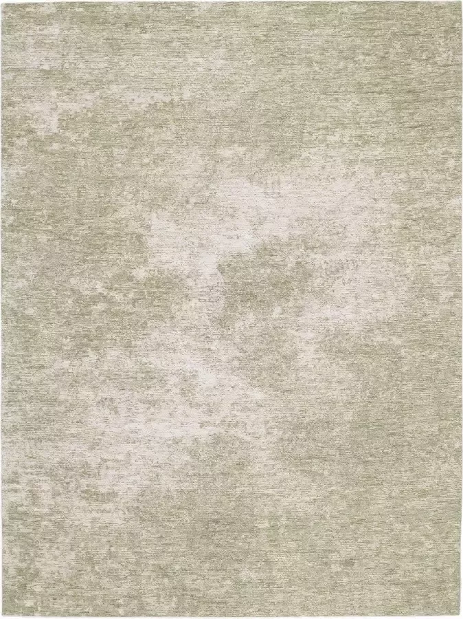 Ginore Vintage Tapijt Flow Grunge Pistache 200x280 Groen Vloerkleed