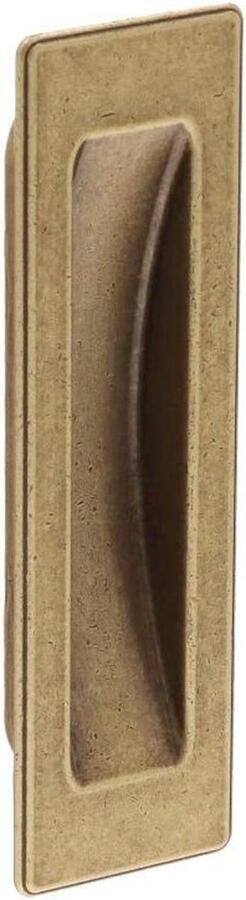 Giusti Infreesgreep Messing Antiek breed 96mm (10 stuks)