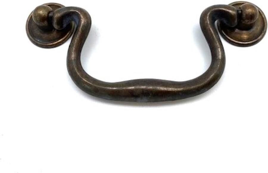 Giusti Ladegreep Brons Antiek Middel 108mm