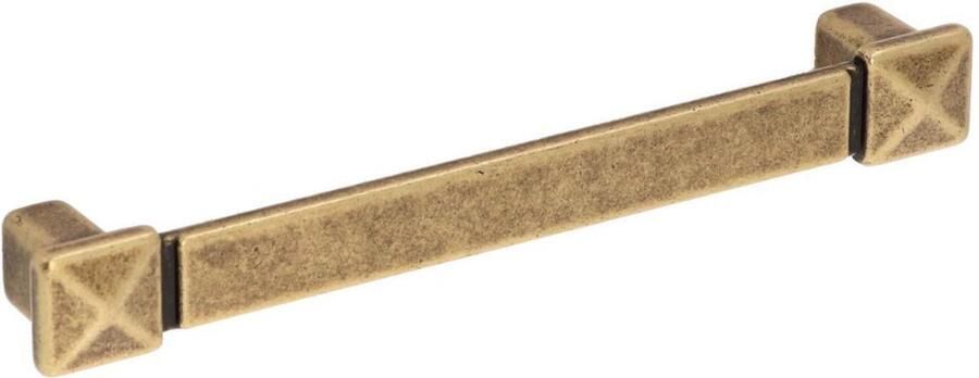 Giusti Ladegreep Brons antiek vierkant 146mm