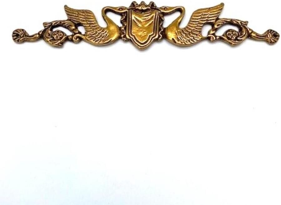 Giusti Meubeldecoratie zwanen met schild 180mm