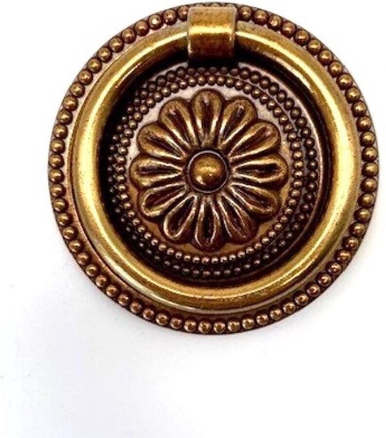 Giusti Ringgreep Messing groot 55mm