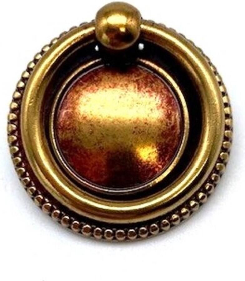 Giusti Ringgreep Messing klein 40mm