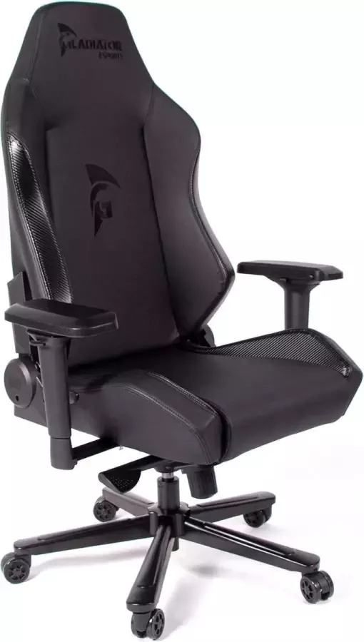 Gladiator Sports Gladiator Esports Gamestoel Gamingstoel met Arm- en Rugleuning Gaming Chair Bureaustoel 140 Graden Kantelbaar In Hoogte Verstelbaar Zwart - Foto 3