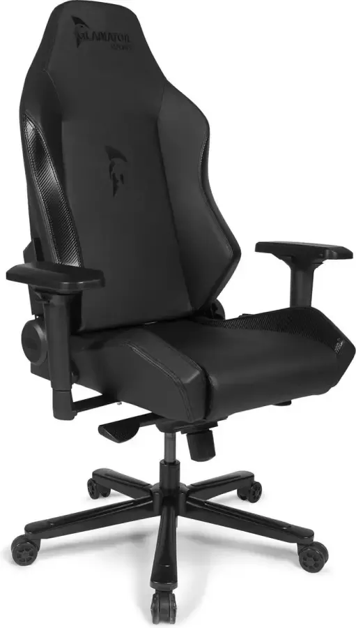 Gladiator Sports Gladiator Esports Gamestoel Gamingstoel met Arm- en Rugleuning Gaming Chair Bureaustoel 140 Graden Kantelbaar In Hoogte Verstelbaar Zwart
