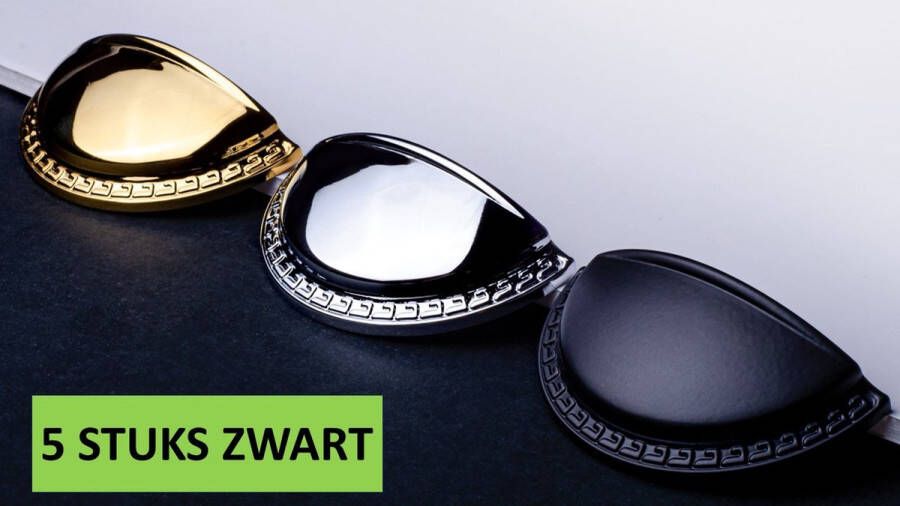 Gld Handgrepen zwart Handgreep zwart 64 mm 5 stuks Handgrepen kast Meubelgrepen Keukengreep zwart Kastgrepen Handgrepen keukenkastjes Meubelgreep Handgrepen voor deurtjes handgreep keuken Deurgreep ladegreep incl schroeven