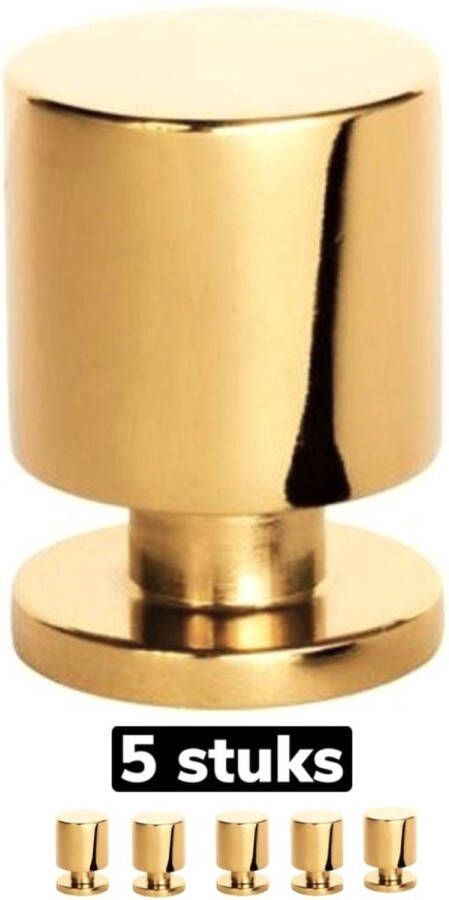 Gld Meubelknop goud Kastknop goud 5 stuks Deurknoppen goud voor kasten Deurknopjes goud Kastknoppen goud handgreep goud meubelknoppen goud Meubelknoppen goud Deurknopjes goud Meubelbeslag goud deurknop goud 8410