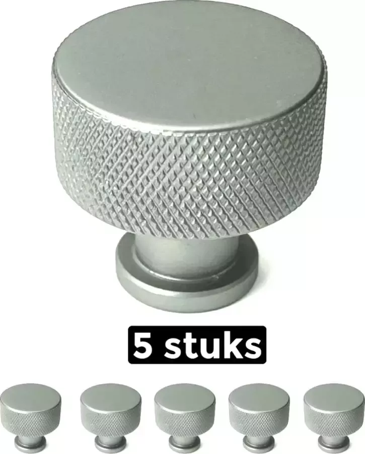 Gld Meubelknop zilver Kastknop zilver 5 stuks Deurknoppen zilver voor kasten Deurknopjes zilver Kastknoppen zilver handgreep zilver meubelknoppen zilver Meubelknoppen zilver Deurknopjes zilver Meubelbeslag zilver deurknop zilver
