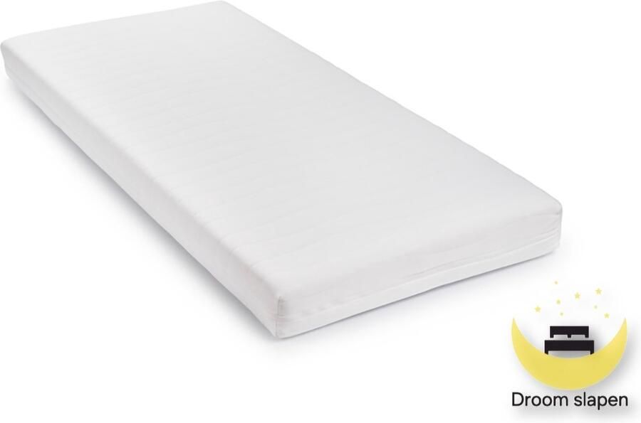 Droom slapen Koudschuim matras 140x200 17 cm Anti allergie Luxe bamboo tijk Afneembare en wasbare hoes Goedkope matras