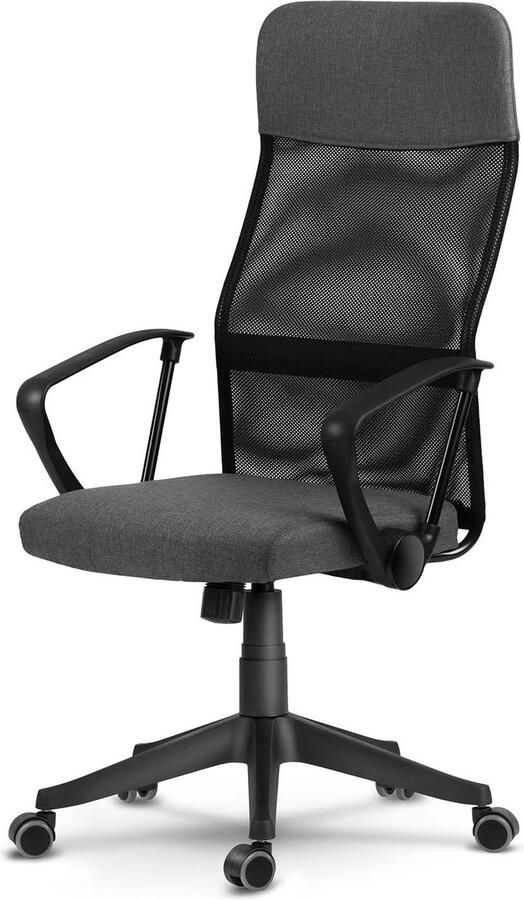 Global4 Sofatel Sydney micromesh bureaustoel donkergrijs