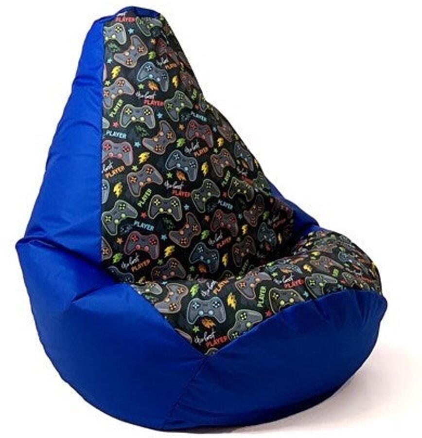 Go Gift Sako bag pouffe Pear print chabber-pad XL 130 x 90 cm