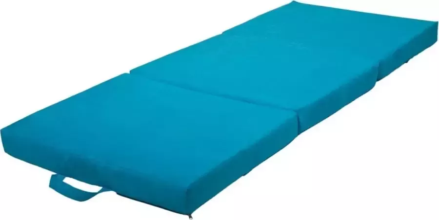 Go Momi Opvouwbare matras bed foam 80x200x10cm Blauwe